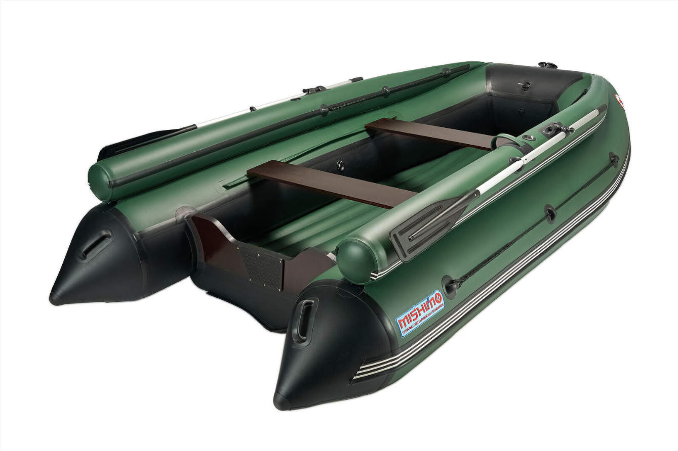 КОМПЛЕКТ ЛОДКА MISHIMO FAMILY LITE 370 + МОТОР 9,9 (15) Л.С. в Камышине