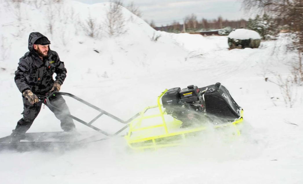 Мотобуксировщик Бурлак ХОЗЯИН-1 (капот металл) в Камышине
