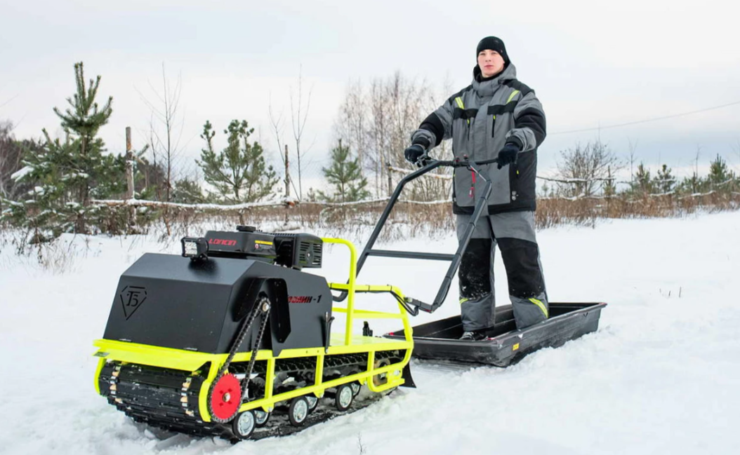 Мотобуксировщик Бурлак ХОЗЯИН-1 (капот металл) в Камышине