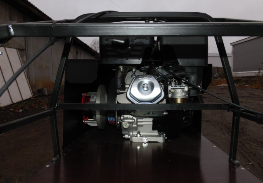 Мотобуксировщик AhtaR Зима 15 л/с с вариатором в Камышине