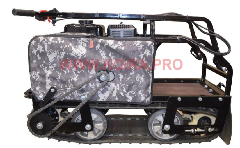 Мини мотобуксировщик КОЙРА "Вжик" (107 см) 7 л/с с ручным стартером в Камышине