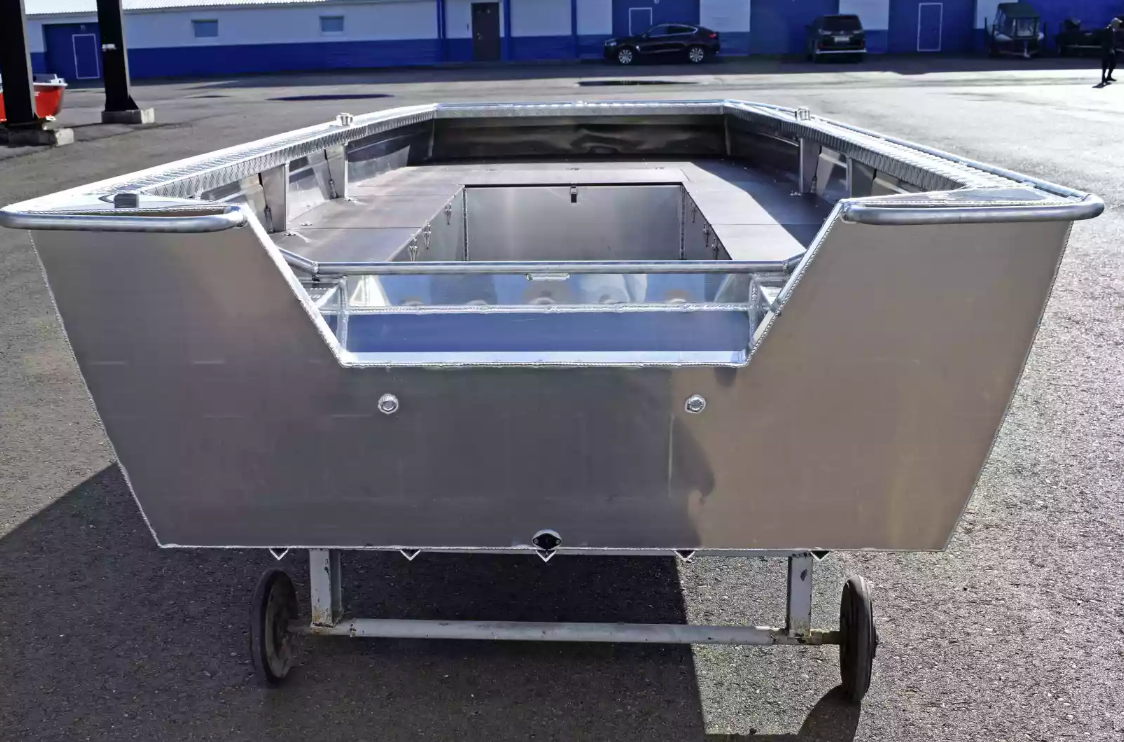 Алюминиевая лодка Wyatboat-490 Jonboat в Камышине