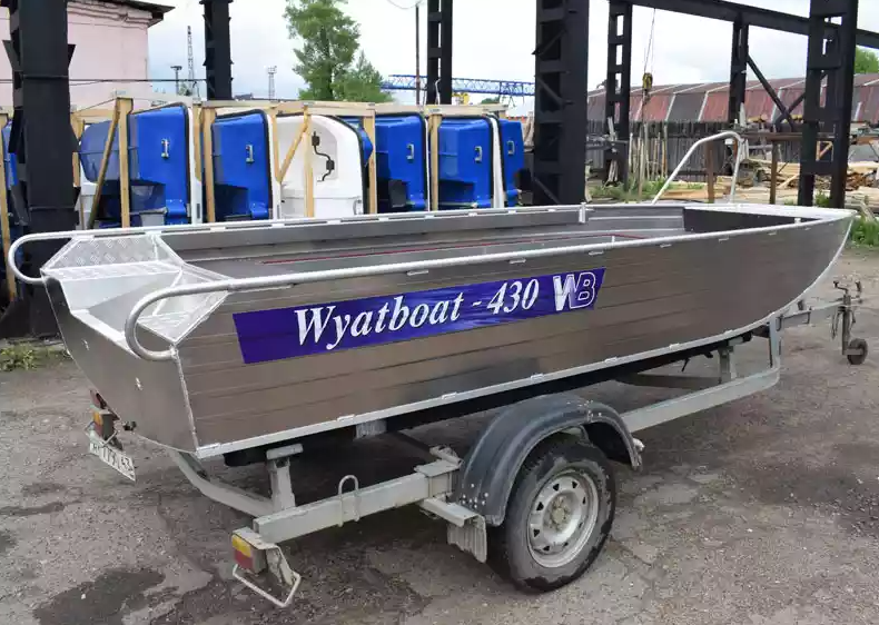 Алюминиевая лодка  Wyatboat-430 Master в Камышине