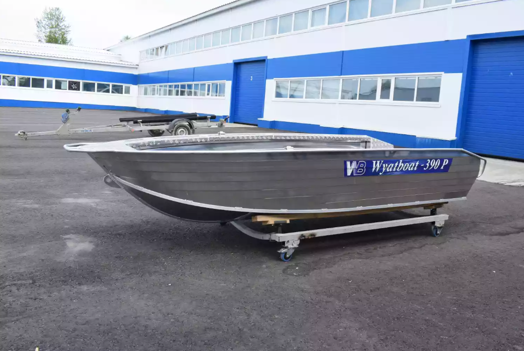 Алюминиевая лодка Wyatboat-390Р Увеличенный борт в Камышине