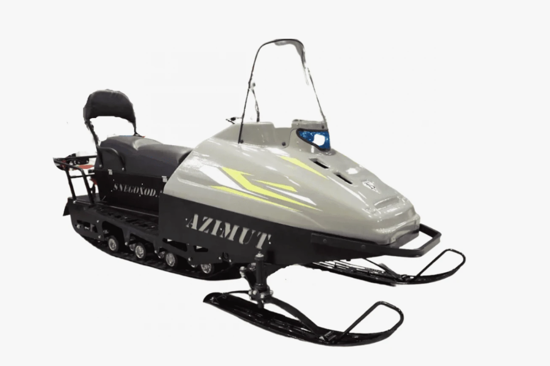 Миниснегоход Бурлак Азимут 24 л.с. , эл.запуск, реверс, тормоз гидравл, капот серый в Камышине