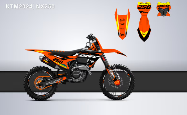 Кроссовый мотоцикл Sanchez Fury NX250 в Камышине