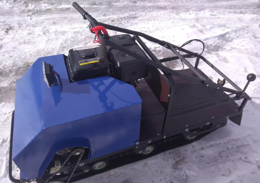 Мотобуксировщик AhtaR ЗИМА с реверсом (задний ход) в Камышине