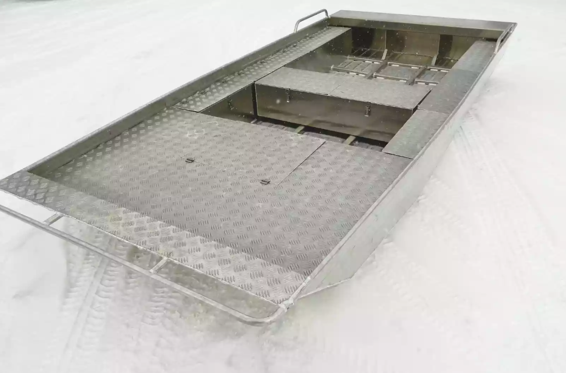 Алюминиевая лодка Wyatboat-390 Jonboat в Камышине