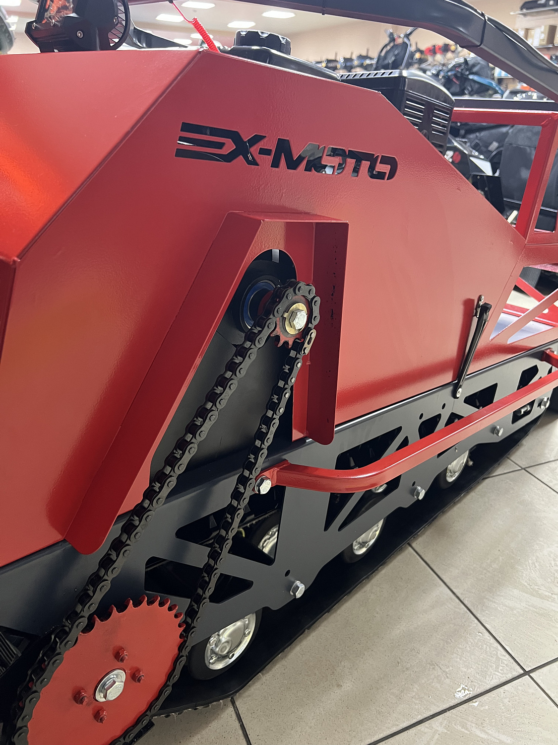 Мотобуксировщик EX-MOTO SNOWDOG S500 15л.с в Камышине