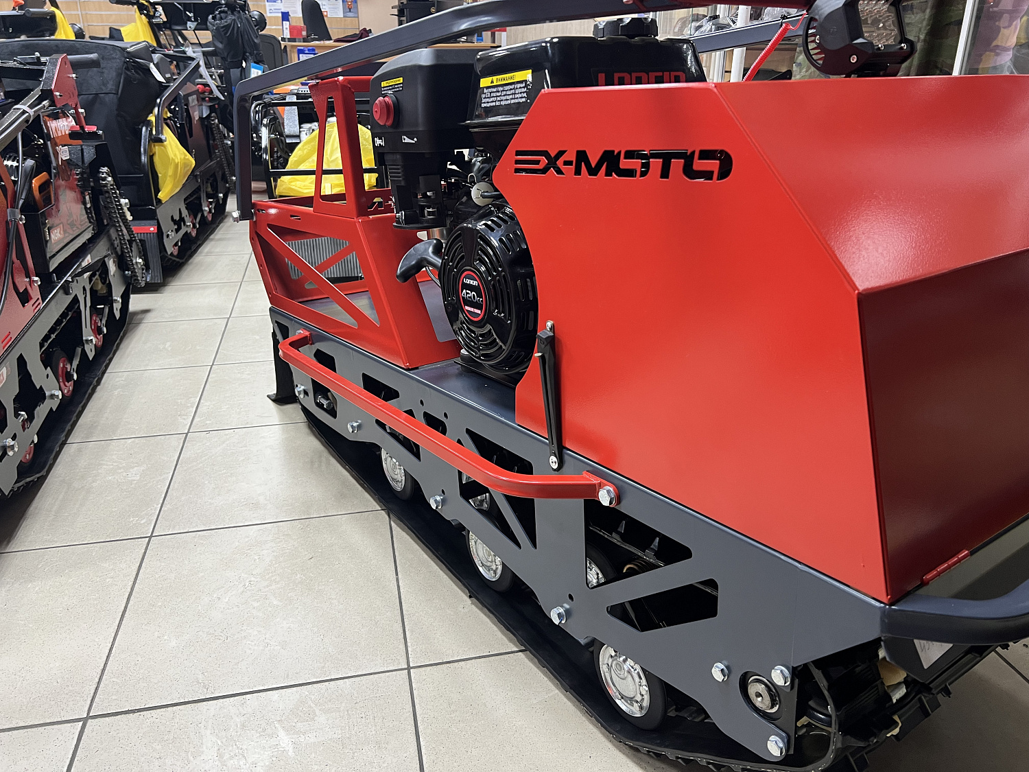 Мотобуксировщик EX-MOTO SNOWDOG S500 15л.с в Камышине