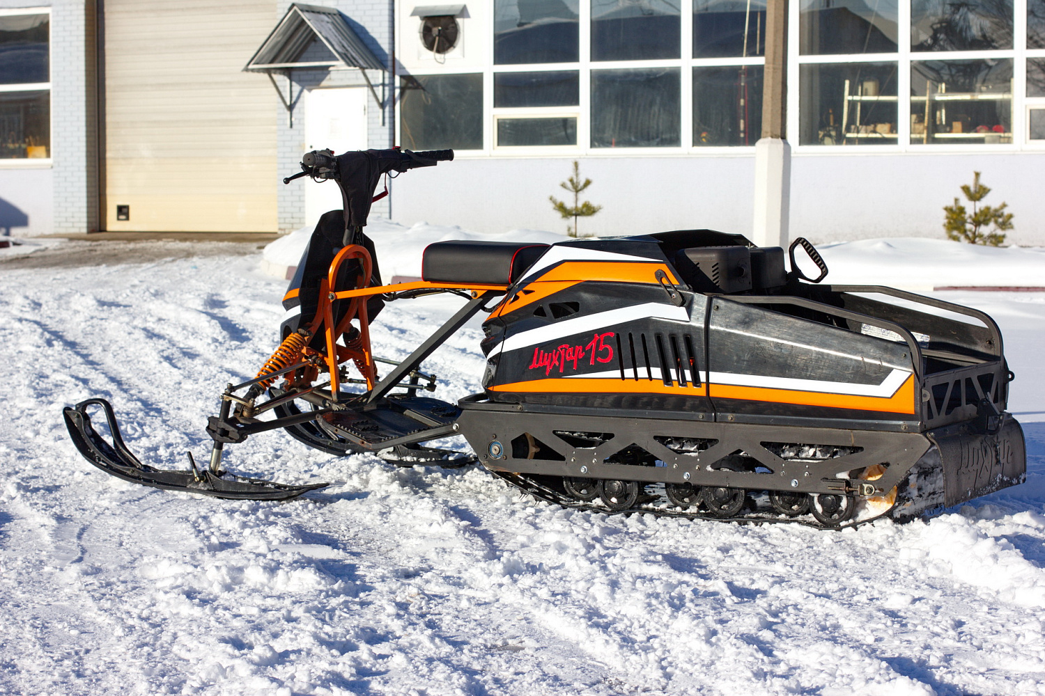 Мотобуксировщик IRBIS Мухтар 15 с лыжным модулем в комплекте в Камышине