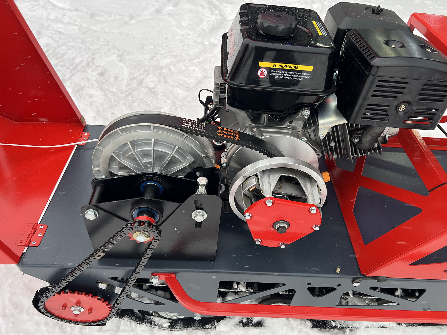 Мотобуксировщик EX-MOTO SNOWDOG S500 15л.с в Камышине