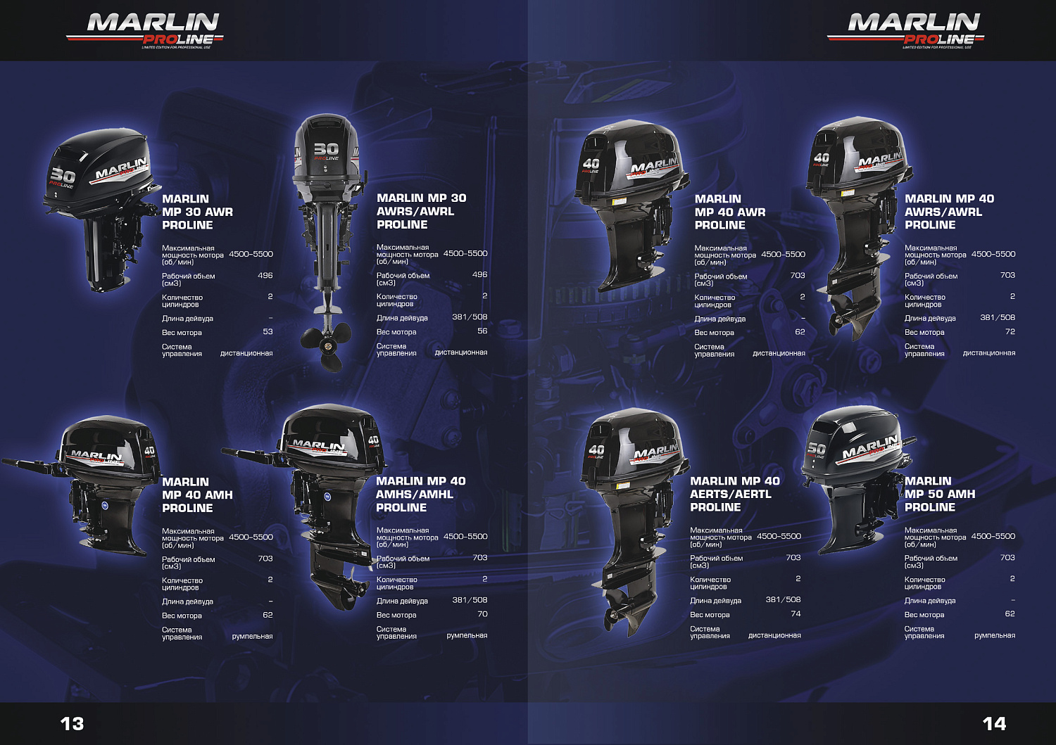 Лодочный мотор MARLIN PROLINE MP 30 AWR в Камышине