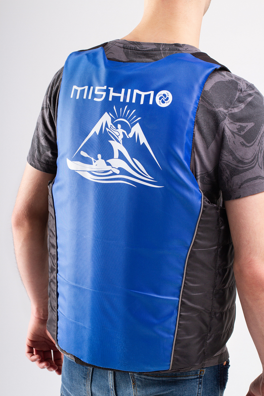 Жилет спасательный MISHIMO PRO Премиум качества Черно-синий в Камышине