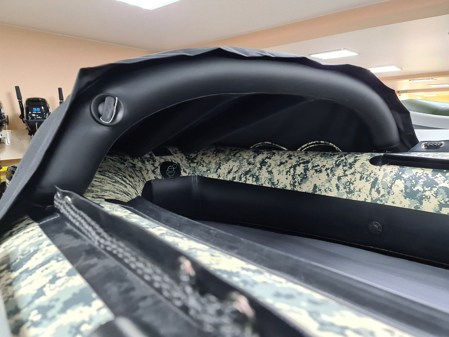 КОМПЛЕКТ НОСОВОГО ТЕНТА К ЛОДКЕ SMARINE AIR MAX 360 ЧЕРНЫЙ в Камышине