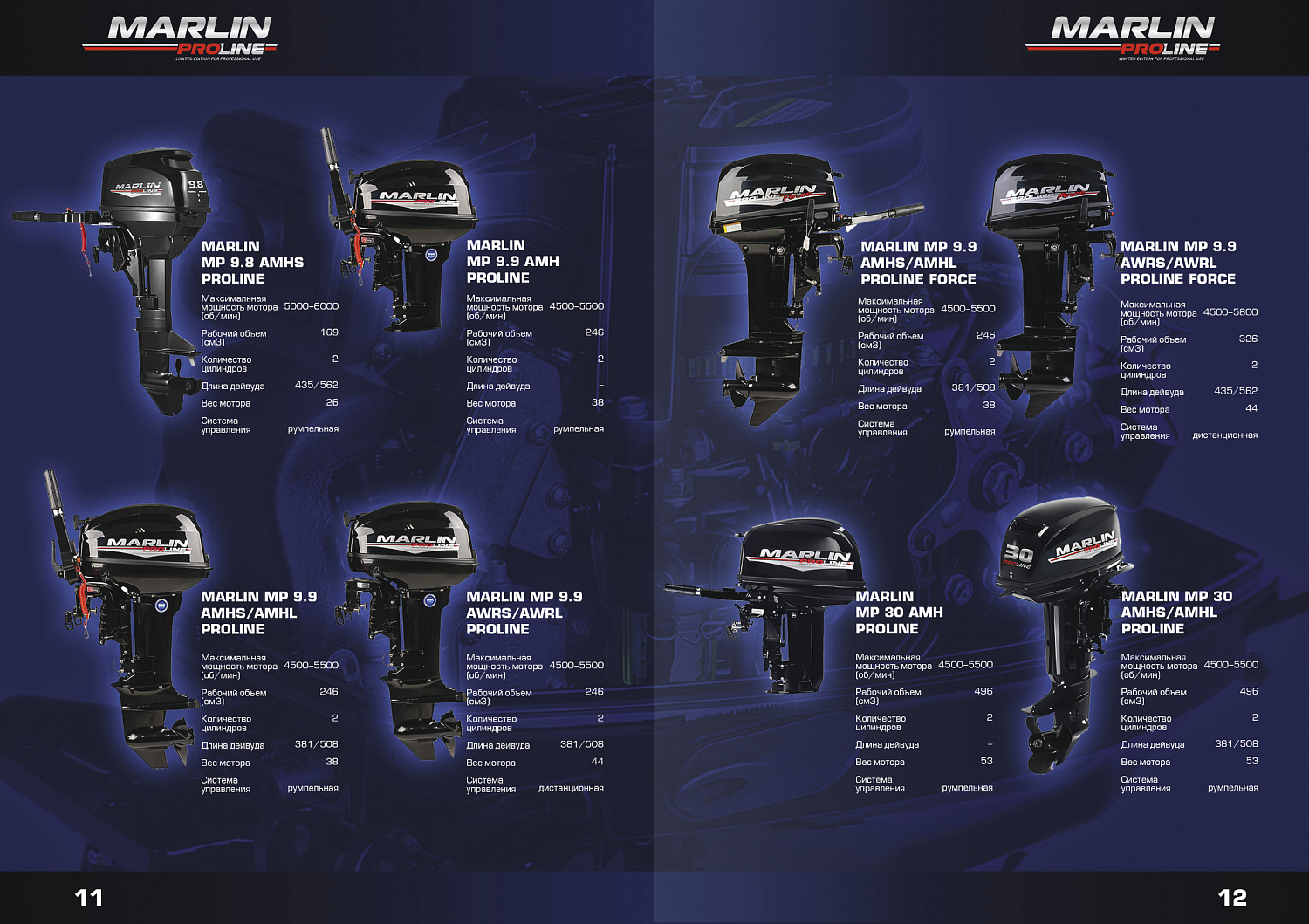 Лодочный мотор MARLIN PROLINE MP 30 AWR в Камышине