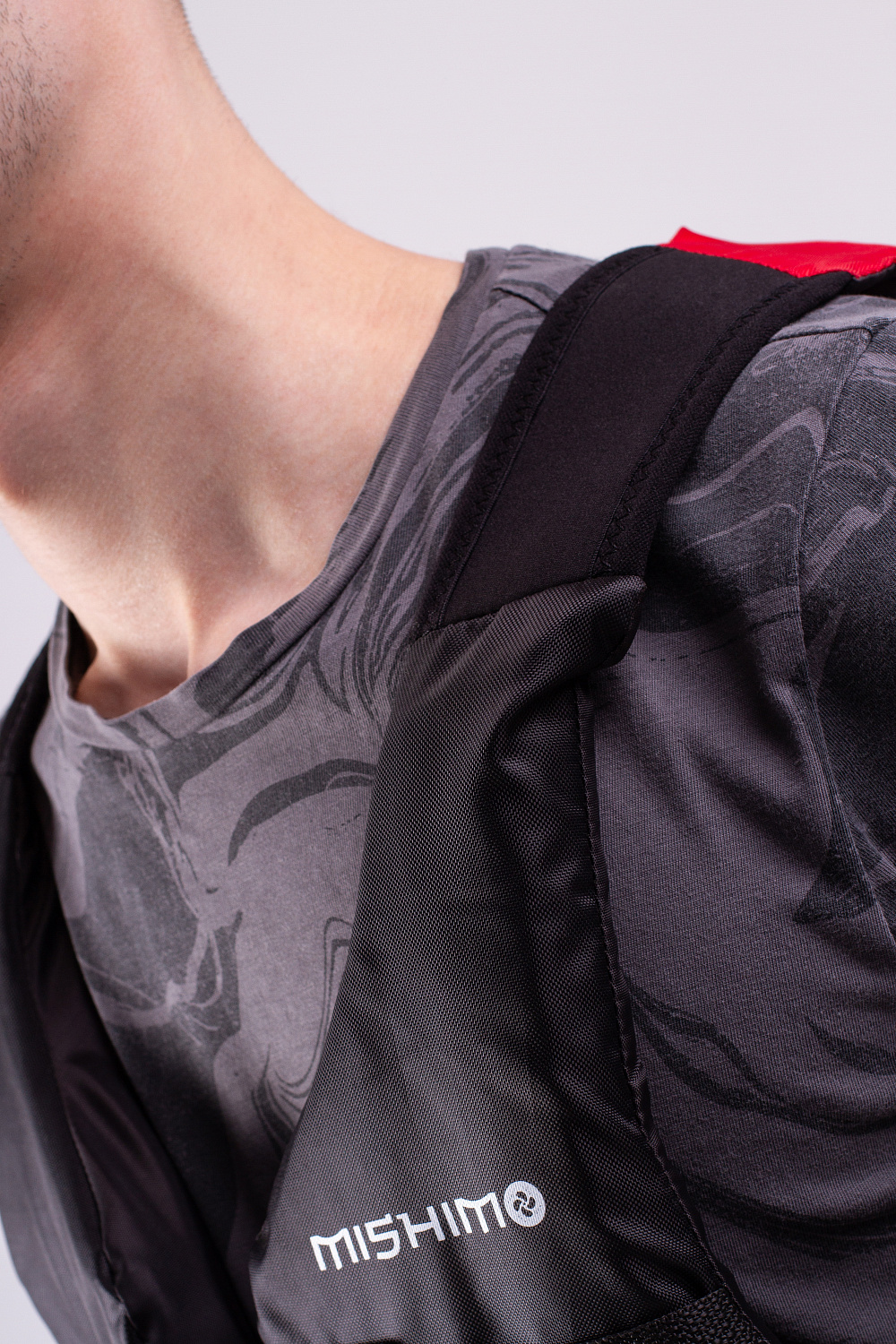 Жилет спасательный MISHIMO PRO Премиум качества Черно-красный в Камышине